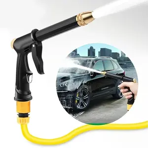 Portable High Pressure Water Hose Nozzle Sprayer, Adjustable Garden Hose Nozzle Sprayer, Car Washing & Pet Cleaning Tool, Tool Accessories