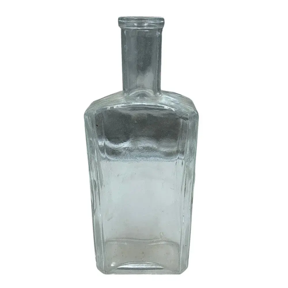 Clear Glass Flask Clear Glass Flask