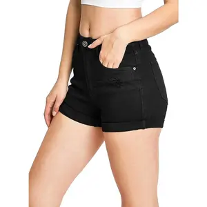 Wax Jeans high waste push up denim shorts