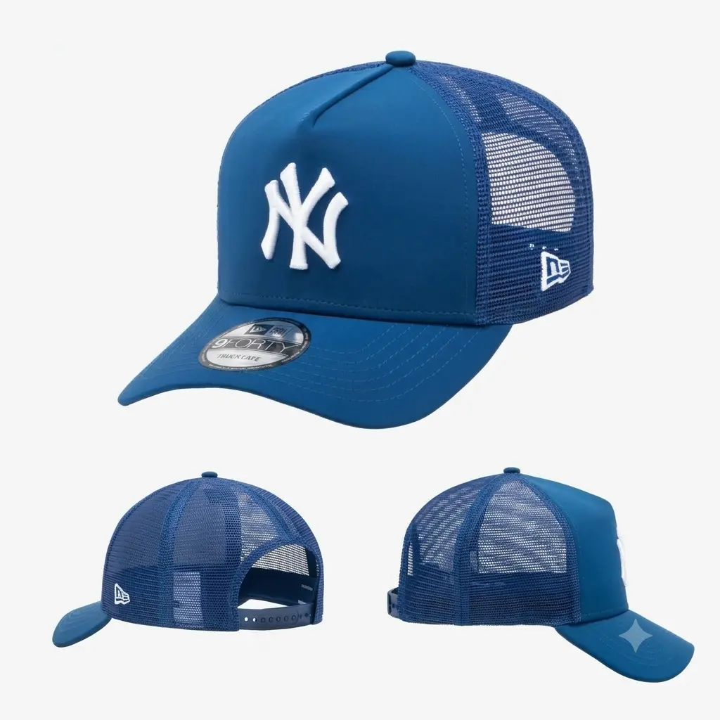 New Era NY Yankees MLB Trucker Mesh Snapback Adjustable Baseball Hat