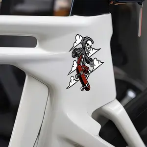 2 cycling stickers personalized creative text bicycle road bike mountain bike waterproof sticker frame handlebar sticker