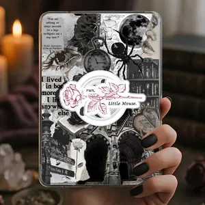 Run Little Mouse Haunting Adeline Rose Kindle Grip Dark Romance Magnetic Holder Gothic Magsafe Phone Kindle Accessory