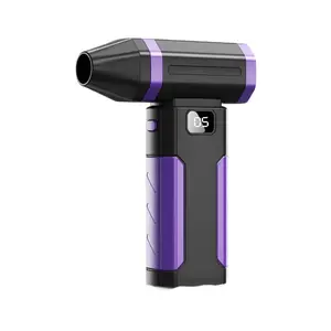 Compressed Air Duster, Electric Air Duster with LED Display & Brushless Motor, 6-Gear Air Blower Rechargeable with LED Light, Cordless Turbo Fan for Keyboard,Computer, Balloon Inflation,  Car, Home & Outdoor Inflatable Applications