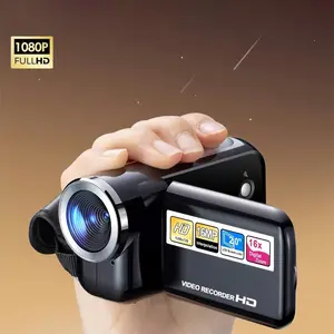 1080P Clear Imaging Digital Camera, Portable Handheld Compact Dv Camcorder, Professional HD Camera, 2.0 Inch Screen, 16x Digital Zoom