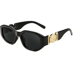 Trendy Rectangle Sunglasses Mens Women