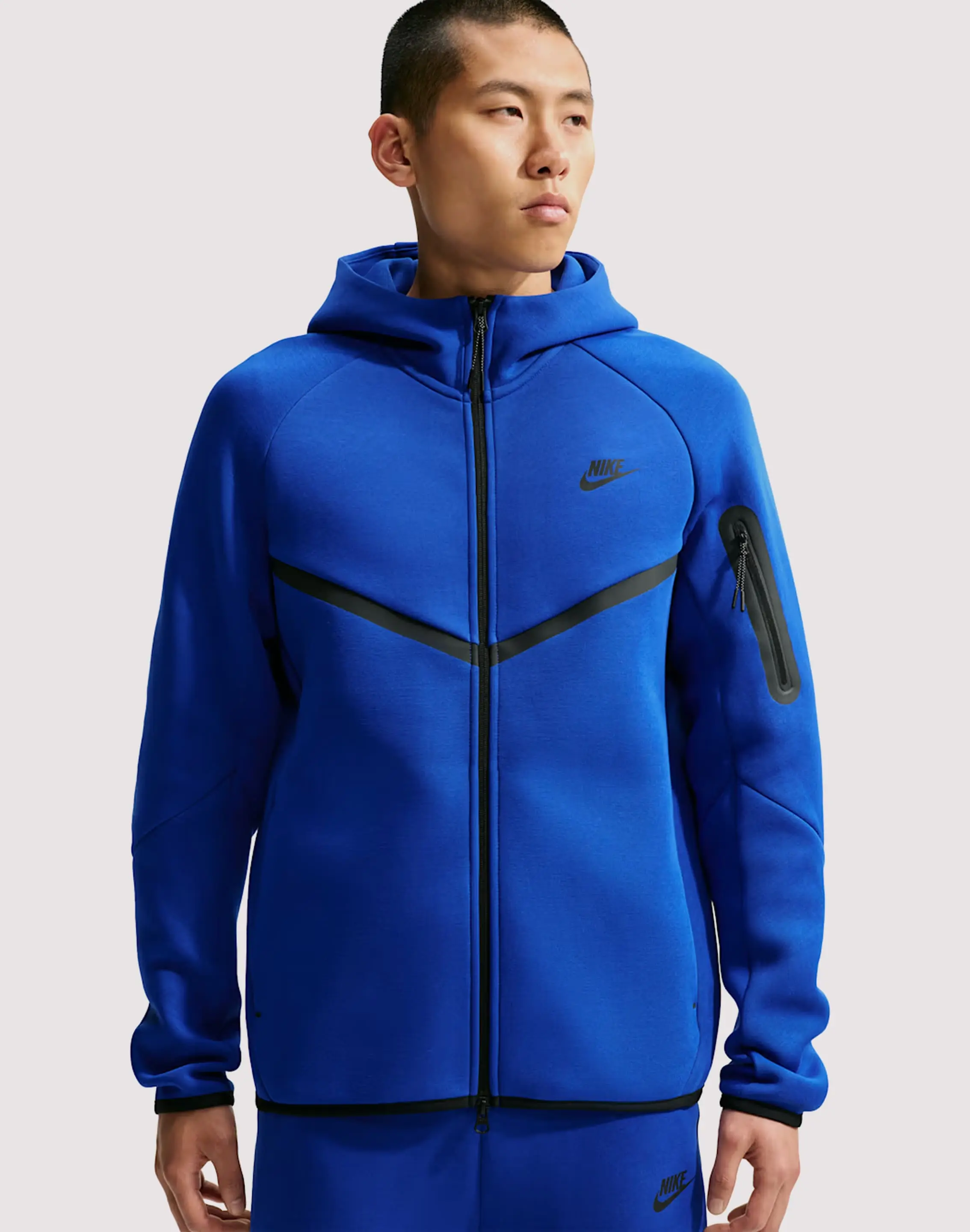 Mens Nike Tech Fleece Windrunner Full-Zip Hoodie