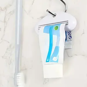 2PCS Toothpaste Squeezer, Tube Squeezer Dispenser for Multi-type Paste Products