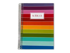 Colored Paper Notebook | 20 Different Colors to Pick From