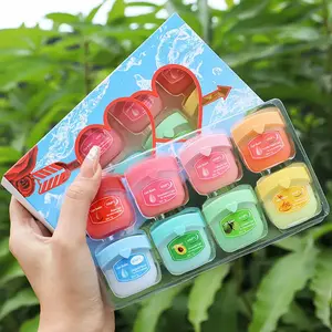 Moisturizing Lip Care Set 8/16pcs Natural Plant-Based Blend for Hydration & Repair Perfect for Dry Chapped Lips Christmas Gift New Year Valentine's Day 4 Boxes 32 Pieces