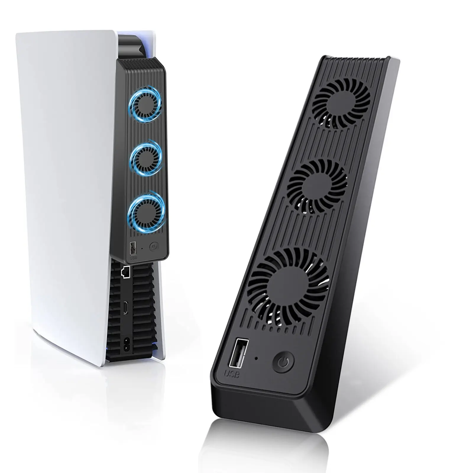External Cooling Fan Cooler Game Accessories for PS5 PlayStation 5 Host Console