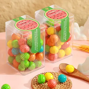 Watermelon Flavored Bubble Gum (Fruit Flavored Bubble Gum),, Soft And Sweet In The Mouth, Sweet But Not Greasy, Independent packaging,  preferred gift for gifting, Father's Day gift, Valentine's Day gift snack