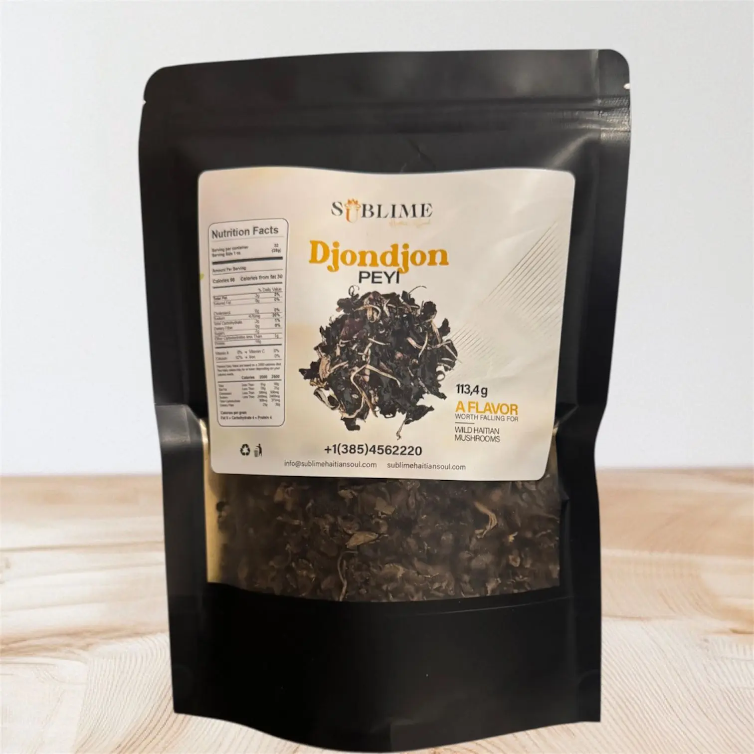 Djon Djon - Premium Quality Haitian Black Mushrooms (djondjon)
