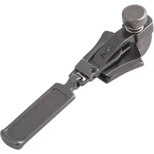 (Large, Black Nickel) - See Size Guide - Universal Zipper Repair Kit for Wetsuits, Luggage, Zipper Replacement Repair Kit - Instant Zipper Fix