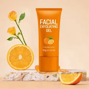 Facial Exfoliating Gel with Enzyme, Deep Cleansing Hydrating Facial Scrub, Moisturizing Exfoliator for Rejuvenating Skin, Hydrate