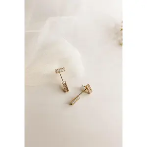 So Easy Gold Dipped Earrings