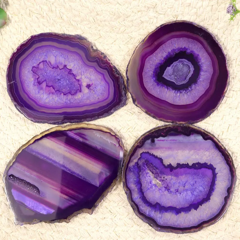 Purple Agate Slice (Large)