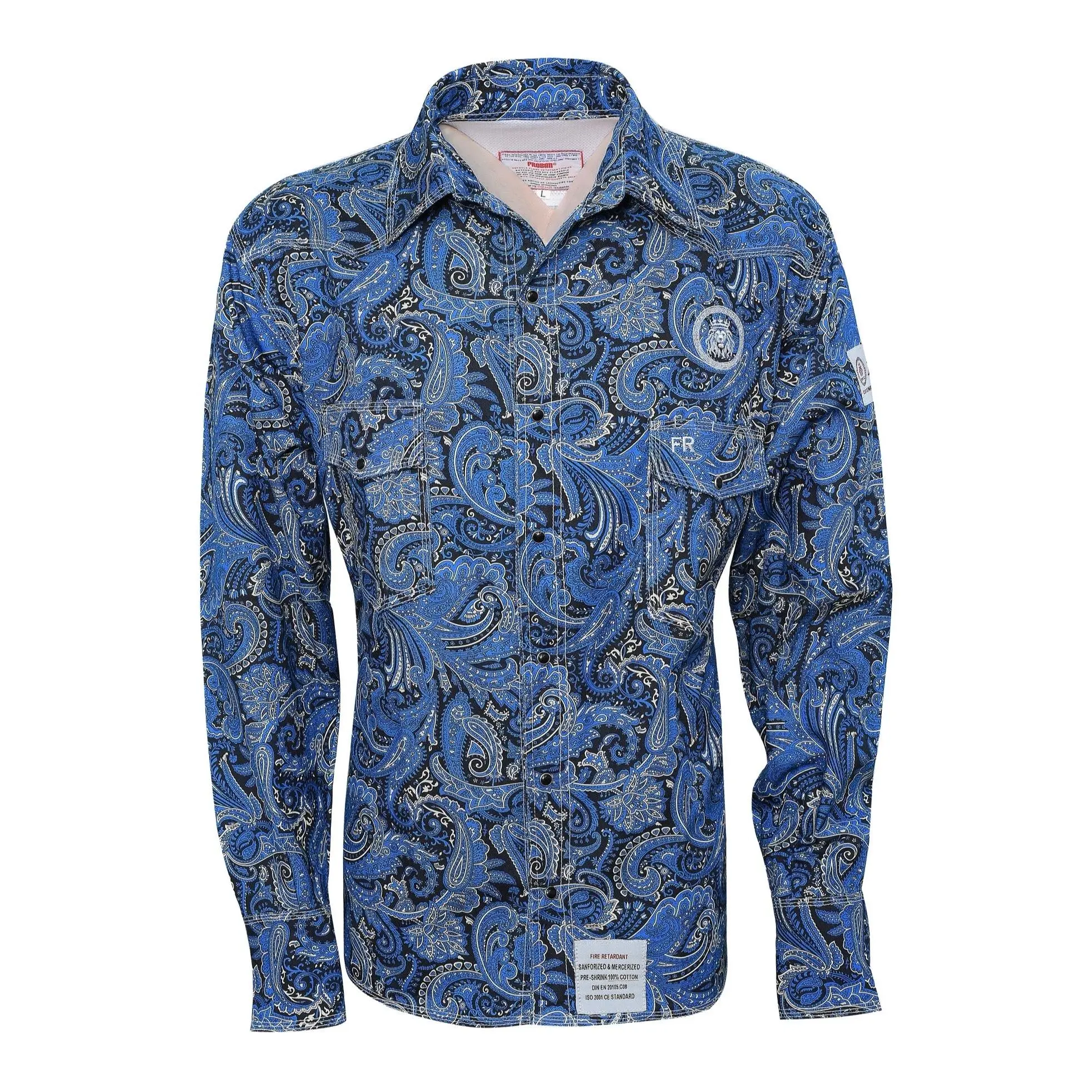 ProWeldz El Chapo FR Menswear Long Sleeve Shirt, Men's Casual Daily Top