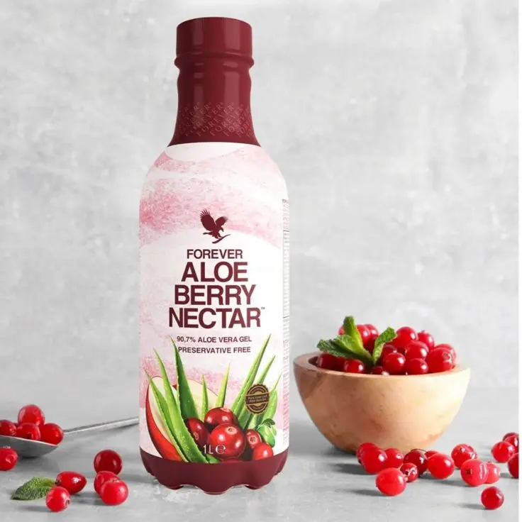 FOREVER ALOE BERRY NECTAR. Powerful supplement product combines aloe vera and cranberry to support digestion and urinary health. Looking for a healthy drink that actually helps your body? Adopt Forever Aloe Berry Nectar