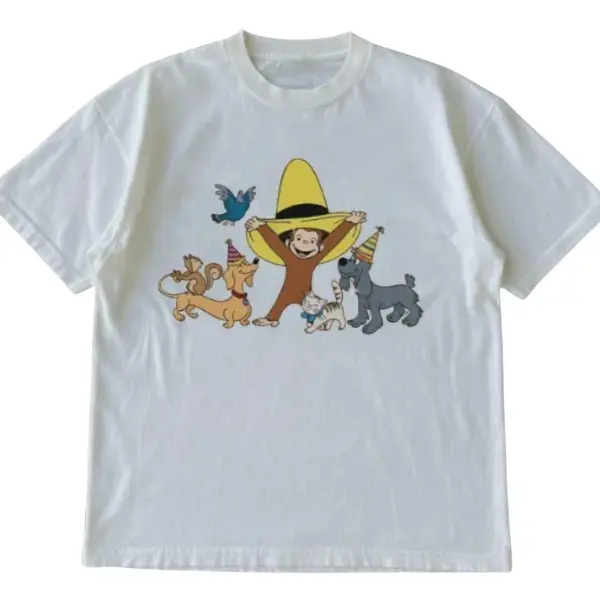 Curious George Shirt | Curious George Family Birthday Shirt, Curious George Matching Birthday Party Shirt, Birthday Boy Shirt