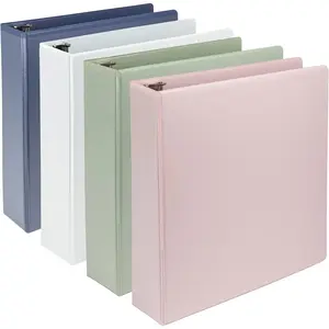 212 MAIN 2 in. Biobased DR View Binder, Colorful Set, Assorted Colors, Recycled Materials - Pack of 4