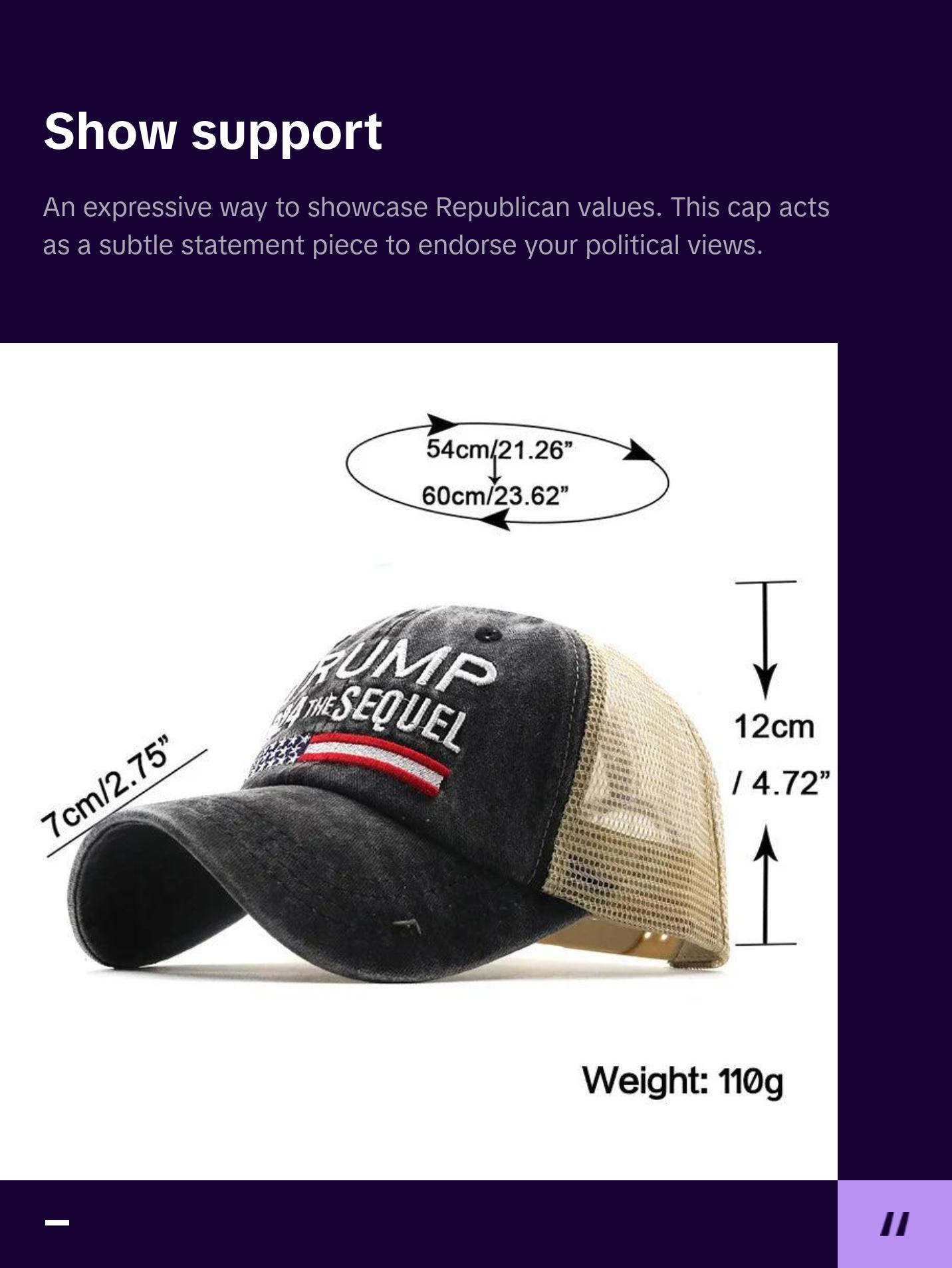 Trump 2024 the Sequel - Embroidered Mesh Cap