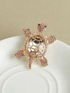 High-End Trendy Turtle Brooch Set, Home Fashion Accessory, Cute Quirky Design, Perfect Office Decoration, Elegant Jewelry
