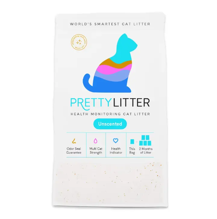 PrettyLitter Cat Litter - 8 lb Health Monitoring Cat Litter