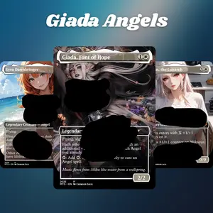 MTG Proxy 100+ Card Commander Deck Giada Angels Angel Tribal Flying & +1/+1 Counter Ramp Strategy Theme Ready to Play Magic Style Deck Perfect Gift for Collectors and Card Players