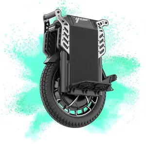 KingSong F22 Pro E-Unicycle, Powerful Self-Balancing Unicycle Hoverboard for Professiona, Ultimate Commute Pocket Rocket (3108Wh Battery, 12000W Peak Motor and 81 MPH for 112-Mile Range)