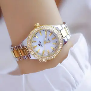 Stylish Women's Quartz Watch - Chic Alloy Rectangle Strap, No Buckle, Perfect Gift for Christmas or Halloween Elegant Round Dial