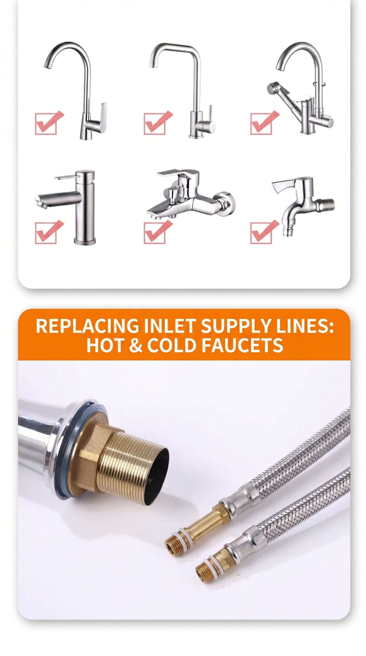 Universal Silicone Gasket Kit - 80+ Pcs Sealing Washer Assortment for Kitchen, Bathroom, Plumbing & Gas - Heat Resistant & Non-Toxic O-Rings for Faucets,