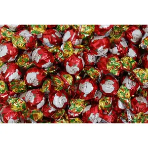 Santa Pralines Red Paper Santa Pralines Red Paper
