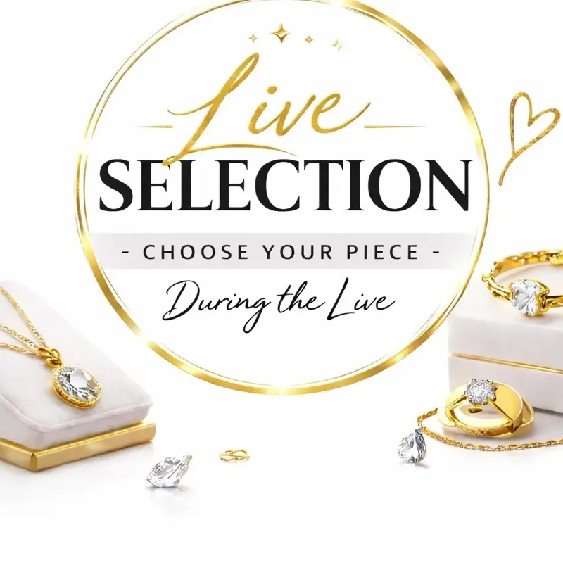 Live Jewelry Selection | Choose Your Favorite Piece