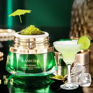 Sea Fennel Collagen Essence Cream, Moisturizing Day & Night Cream, Brightening Essence Moisturiser, Hydrating Face Lotion for Women & Men Skin Care, Valentine's Day Gift, Moisture, Hydrate, Moisturizers