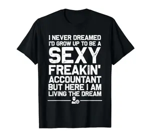 Funny Accountant Art For Men Women CPA Accounting Bookkeeper T-Shirt