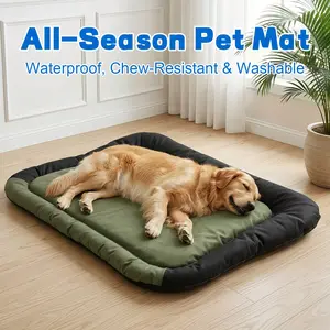 Outdoor Camping Dog Bed, Waterproof & Portable Travel Pet Mat for Small to Large Dogs, Indoor/Outdoor Versatile Use