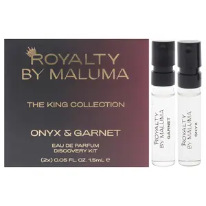 Royalty By Maluma The King Collection Men's 2-Piece Mini Fragrance Gift Set, Casual Wear Fresh Scent Beauty & Personal Care Fragrance Set