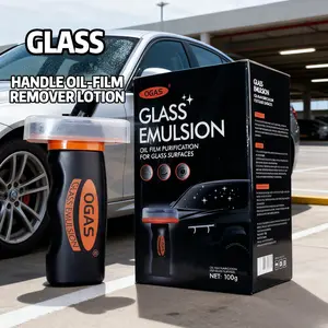 OGAS Automotive Handheld Oil Flmr Cream,Glass DecontaminationWithoutTraces,Window Oil Film Cleaning,FastCleaning, CompactAnd Easy To Cary-100g