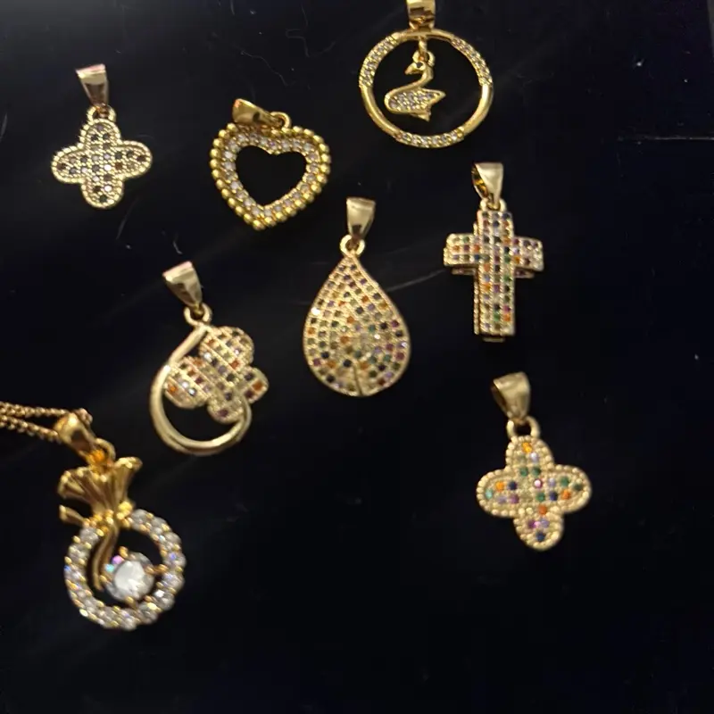 Cubic zirconia pendants each pc price