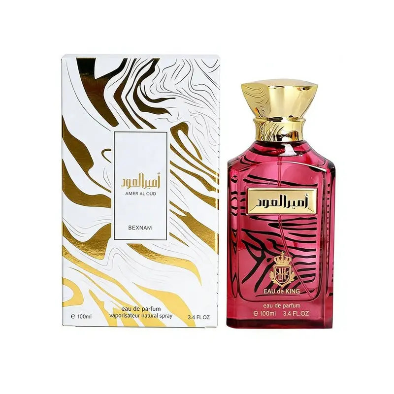 Dubai Perfume for Men 100ML, Eau De King Eau De Parfum, Oud Vanilla Amber Scent, Long Lasting, Affordable Luxury, Middle Eastern Cologne, EDP Perfume Spray, Fragrances