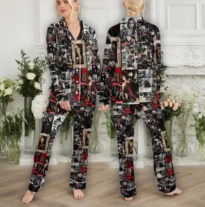 Vampire Diaries Kid & Adult Family Matching Pajamas, Halloween Xmas Sleepwear, Bookish TV Show Gift