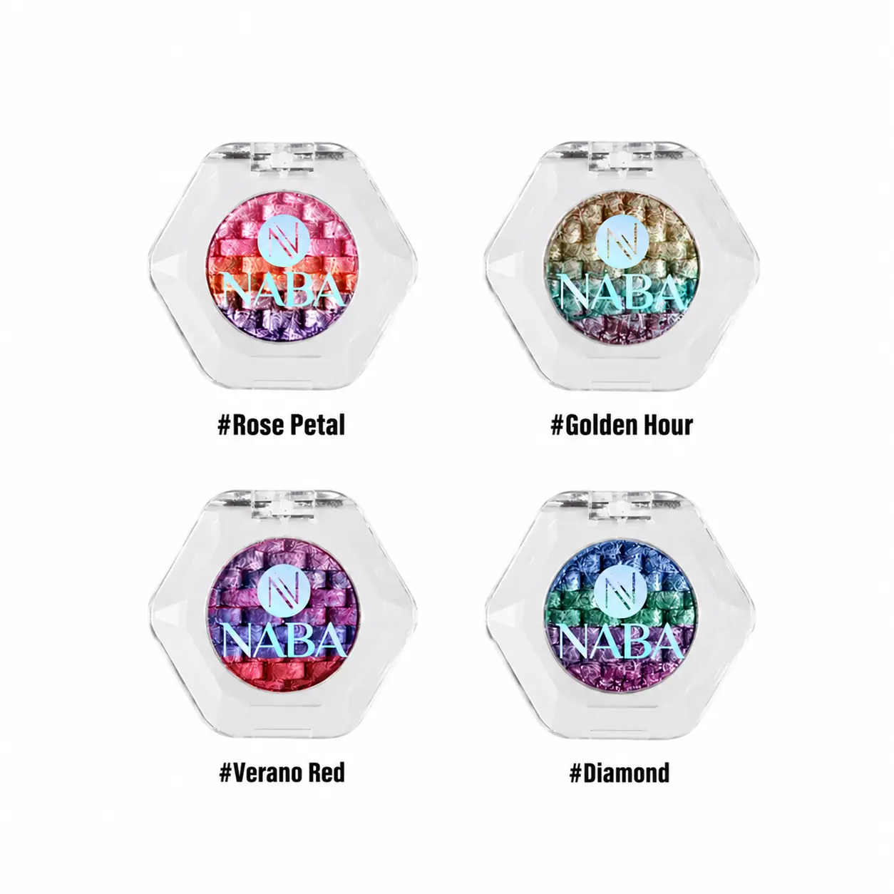 4pcs Rainbow Creamy Pigment Kit
