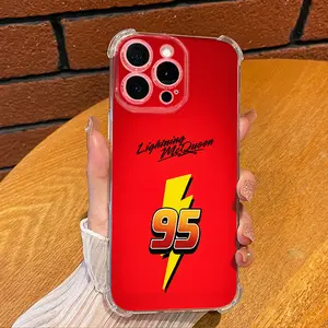LIGHTNING MCQUEEN SPECIAL EDITION CARS PHONE CASE For iPhone 16 15 14 13 12 11 X XS PRO MAX PLUS Father's Day Gifts Cover Protection