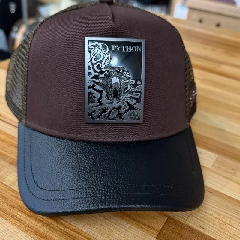 "Python" Brown/Black Cuadra Cap