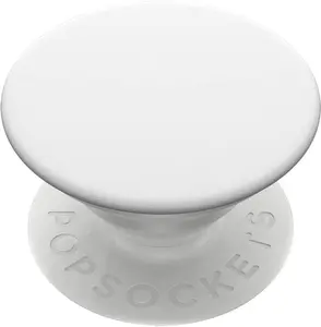 PopSockets: Phone Grip with Expanding Kickstand, Pop Socket for Phone - White
