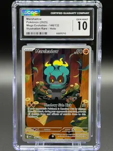 Pokemon TCG Marshadow | Mega Evolution 146/132 | CGC Graded GEM MINT 10