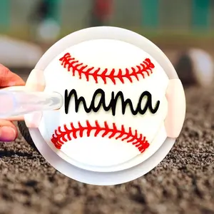 Personalized Baseball Cup Topper