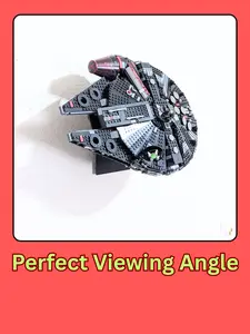 Wall or Table Mount Display For Lego Star Wars Dark Falcon | Compatible with 75389 and 75105