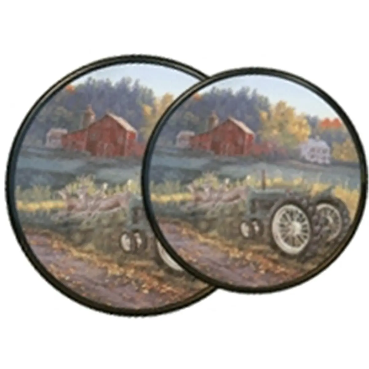 Reston Lloyd Electric Tin Burner Cover Set 4 Morning Run
