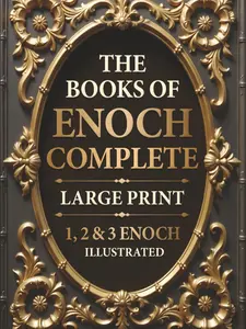 The Books of Enoch Complete LARGE PRINT (Illustrated): 1, 2 & 3 Enoch With Authentic Illustrations, Insightful Introductions and Commentary